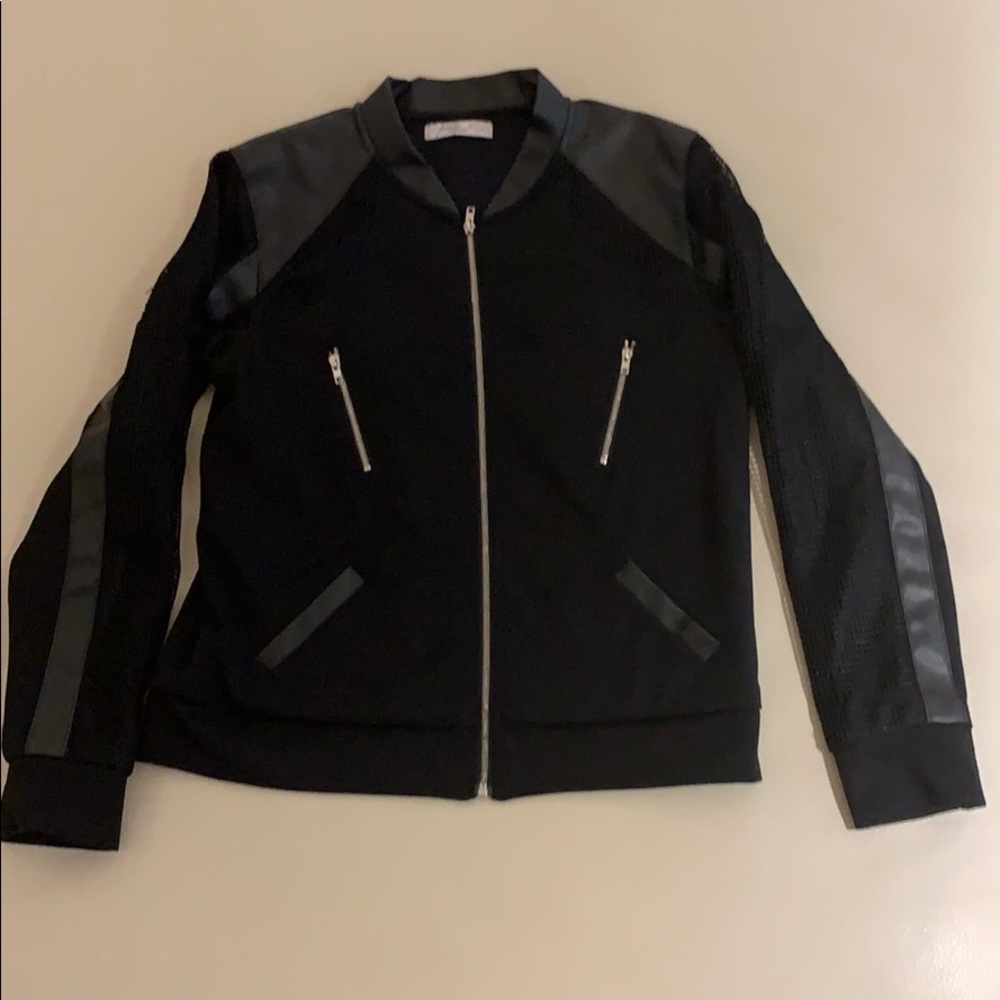Girls Pinc Premium Black Jacket - Size L